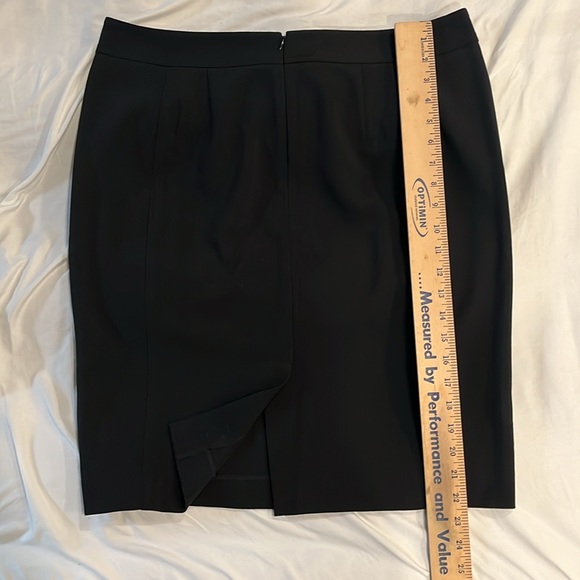Black Pencil Skirt LOFT 14 - Picture 5 of 7